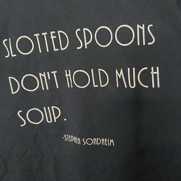 Into the Woods Quote Black Tee, M - Picture 2 of 4